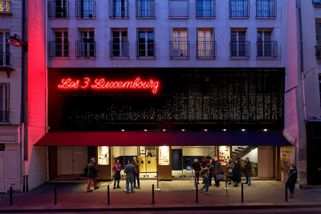 Projet cinéma 3 Luxembourg à Paris