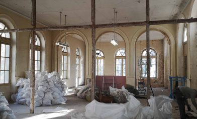 Gare Vaugirard travaux intérieur