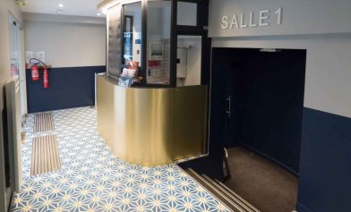 Photo du cinéma 3 luxembourg, entrée du cinéma